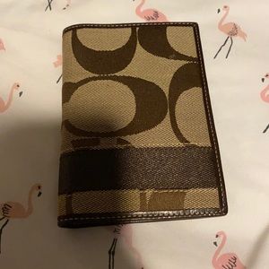 COACH Passport Holder